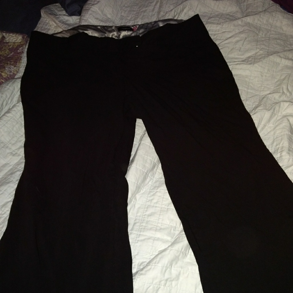 Black dress pants
