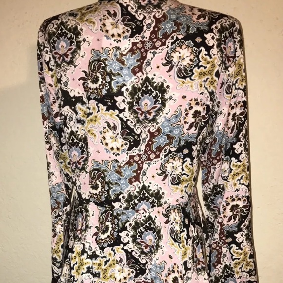 (A.L.C.) NWT. Pink Silk A-Line Asymmetric Dress - Picture 8 of 8