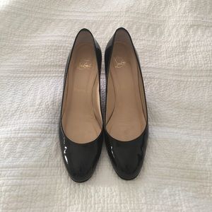 Black Christian Louboutin pumps