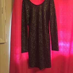 Body-con Long-sleeve Dress