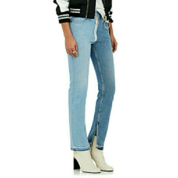 Alice + Olivia Denim - UNIQUE ALICE + OLIVIA HOOK & EYELET JEANS