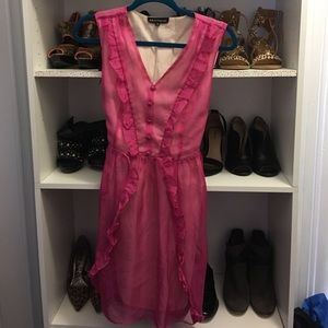 Pink party dress