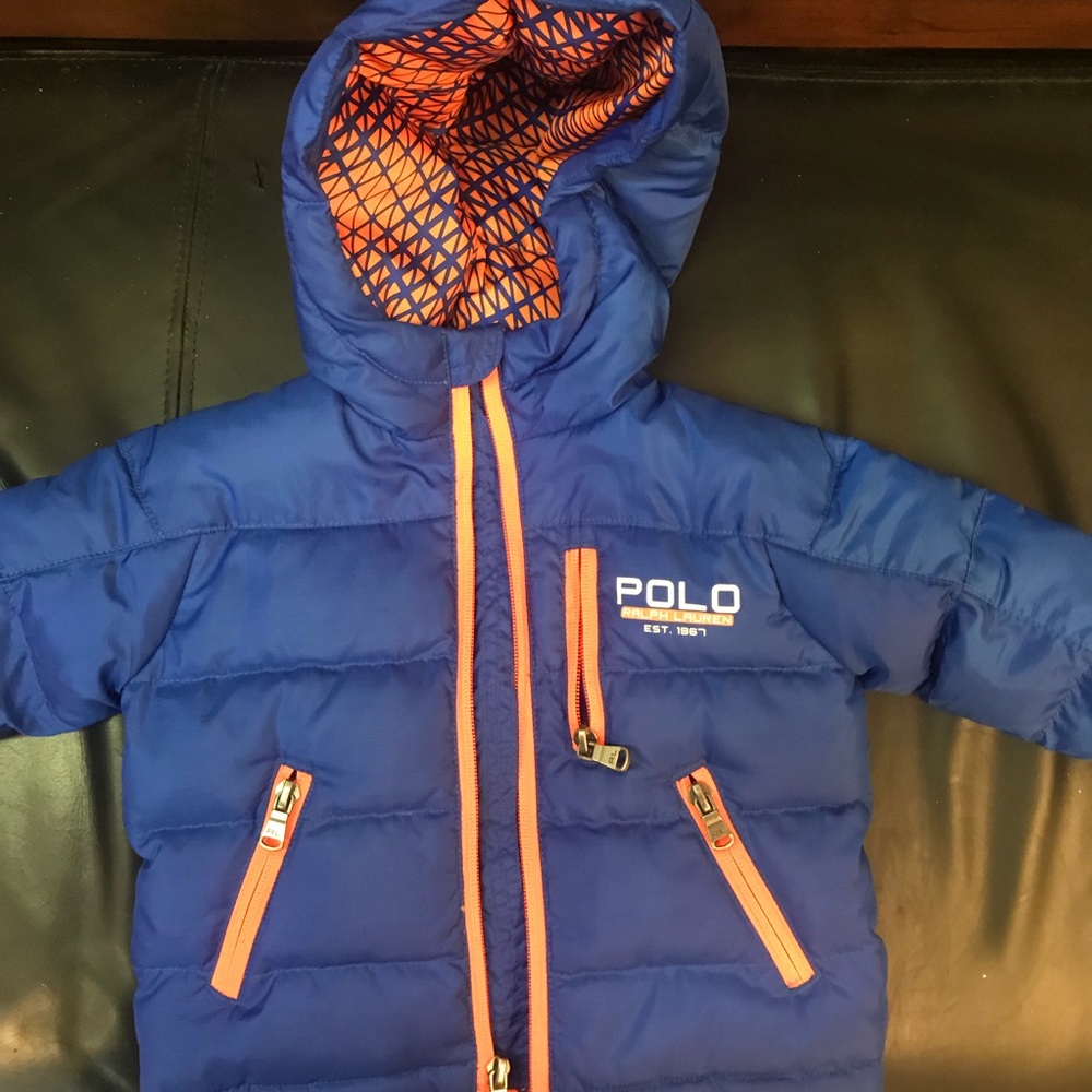 Ralph Lauren Boys 9 Month puffer Coat!