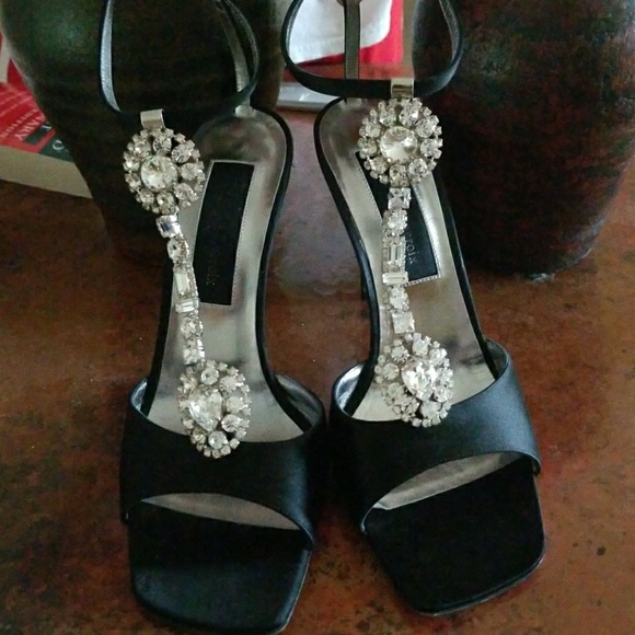 Christian Lacroix Shoes - Gorgeous Christian Lacroix satin heels