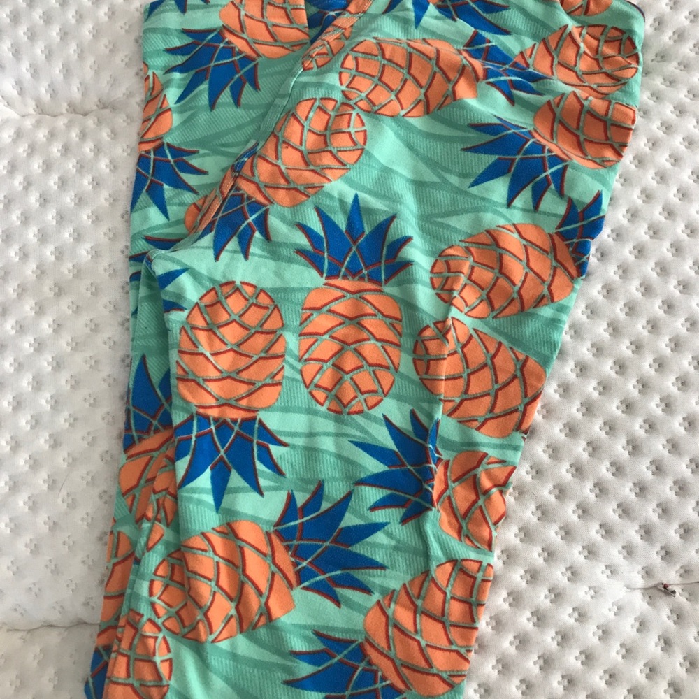 LulaRoe OS Pineapple Leggings