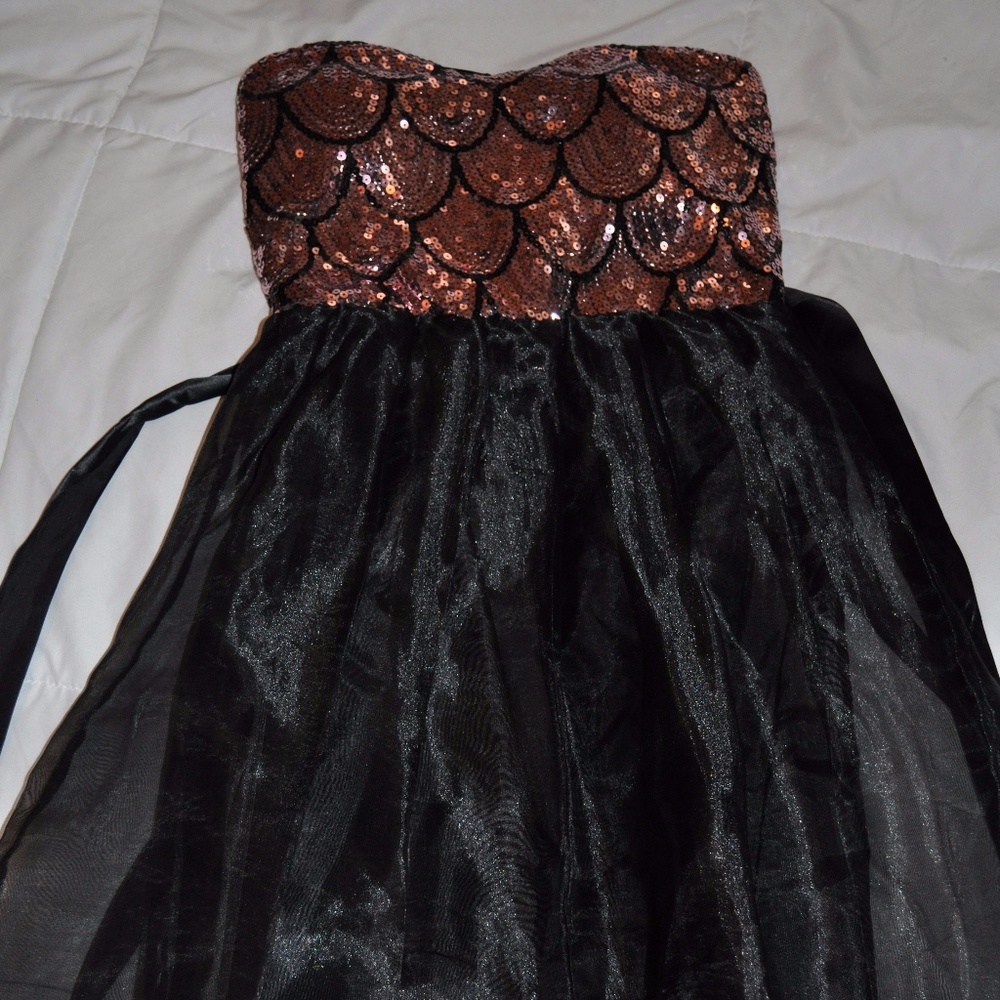 Party Dress, Scalloped Sequence