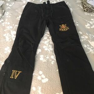 Limited Edition Ralph Lauren Black Mens Pants