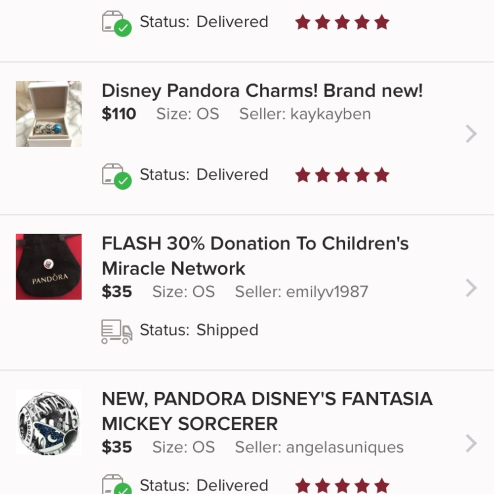 Item never received