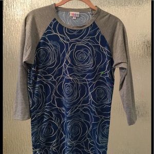 LuLaRoe Blue Rose Randy