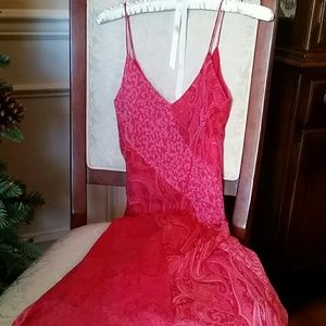 Silk Dress lined,spaghetti straps