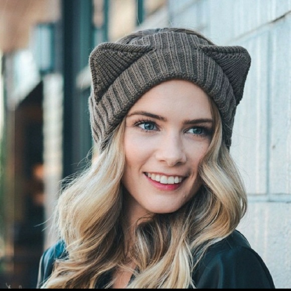 BROWN ANIMAL EAR HEADBAND - Picture 1 of 1