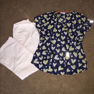 💕LADIES SCRUB SET-HEALTHCARE WORKER💕