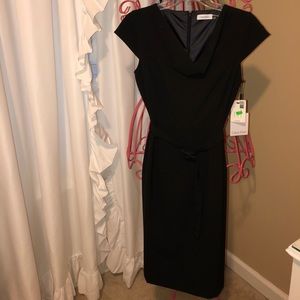 NWT Calvin Klein black dress