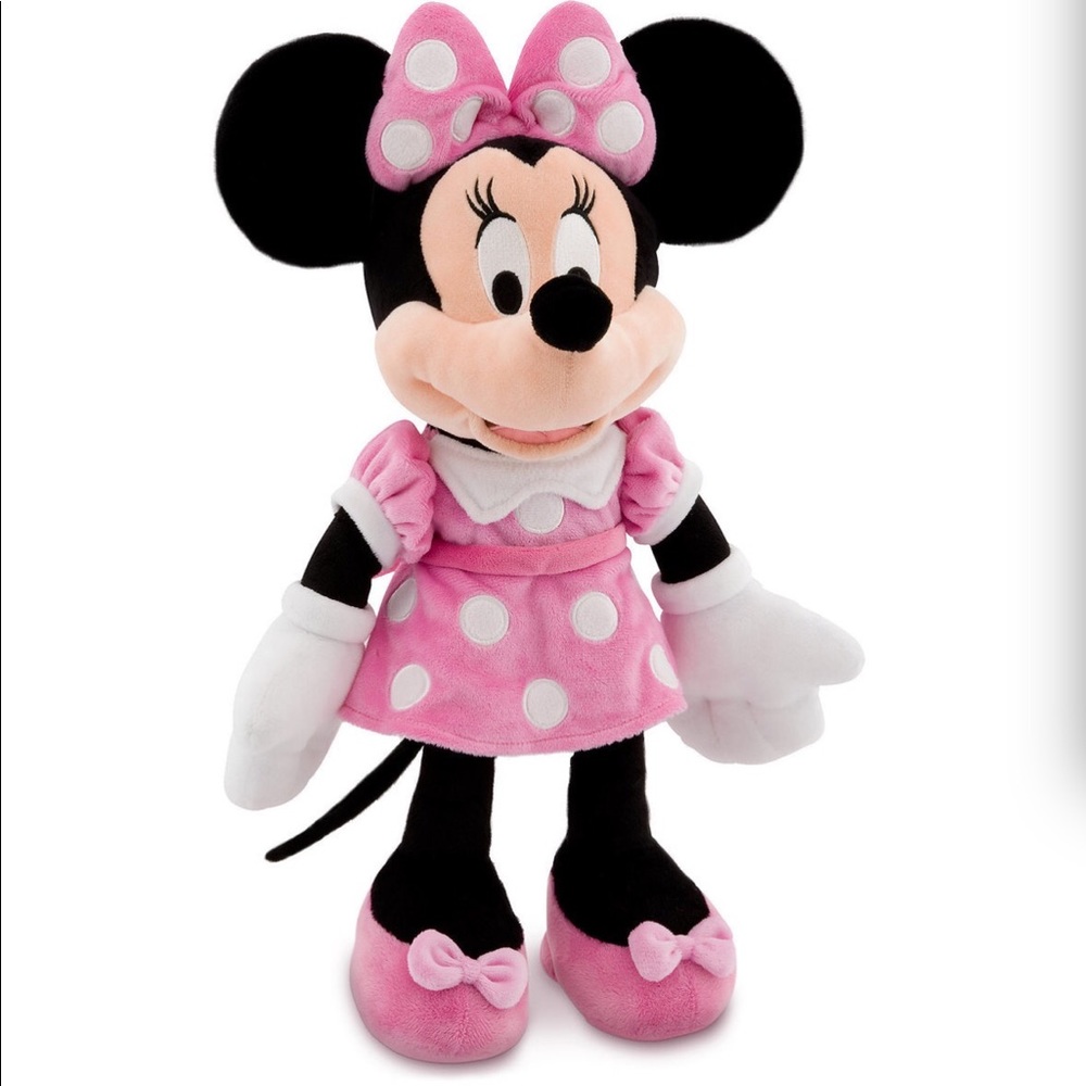 Disney Minnie Mouse plush - pink - medium- 19’’