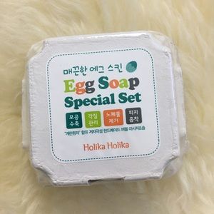 🆕 Holika Holika - Korean Skincare - 4 Egg Soaps