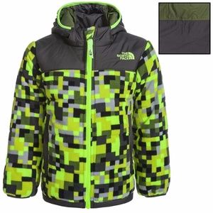 Boys Size 5-6 - North Face Reversible Jacket