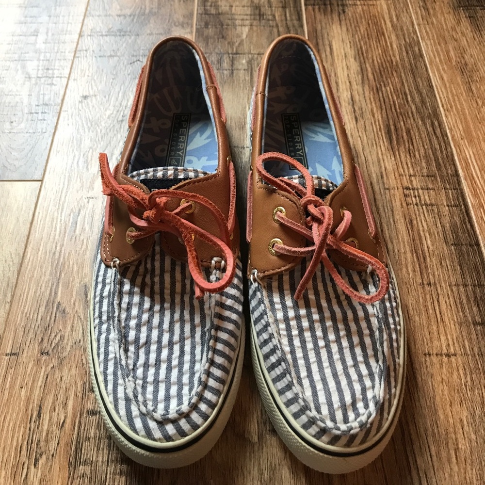Sperry Top Sider Women’s Blue and White Stripe