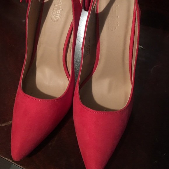 Cute red pumps! Charlotte Russe-Never worn - Picture 1 of 2