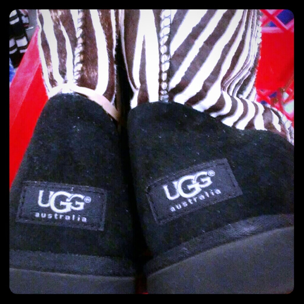 UGGS ZEBRA PRINT