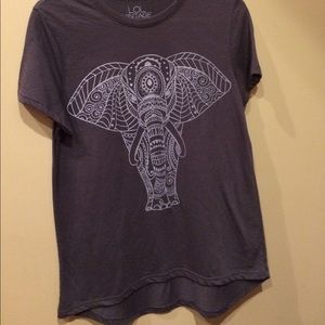 Women's elephant 🐘 shirt XL Lol Vintage