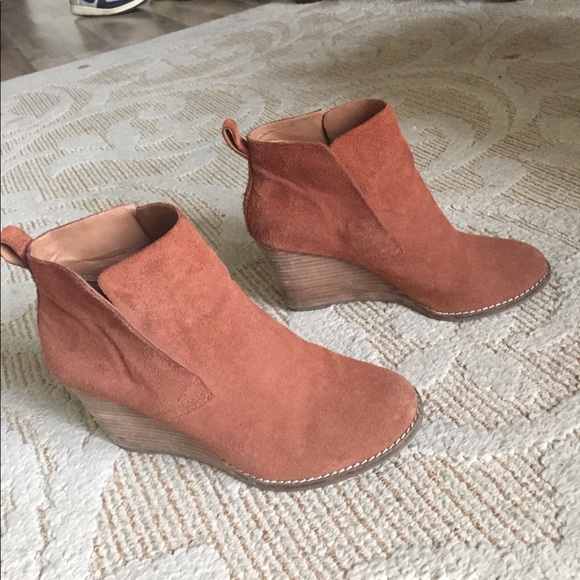 Lucky Brand Shoes - Lucky Brand Wedge Bootie size 7.5