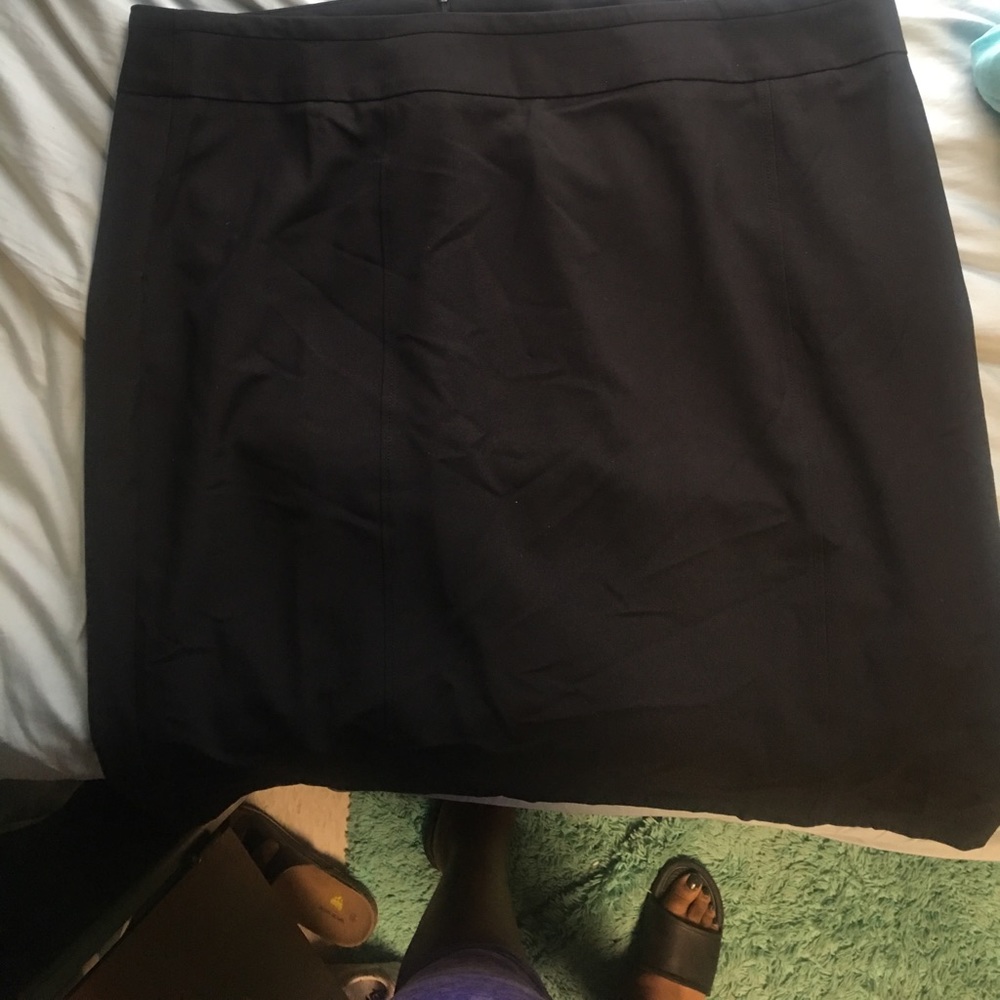 Ashley Stewart black skirt