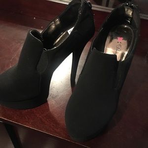 Black booties