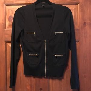 Like new! Ann Taylor zippered Cardigan