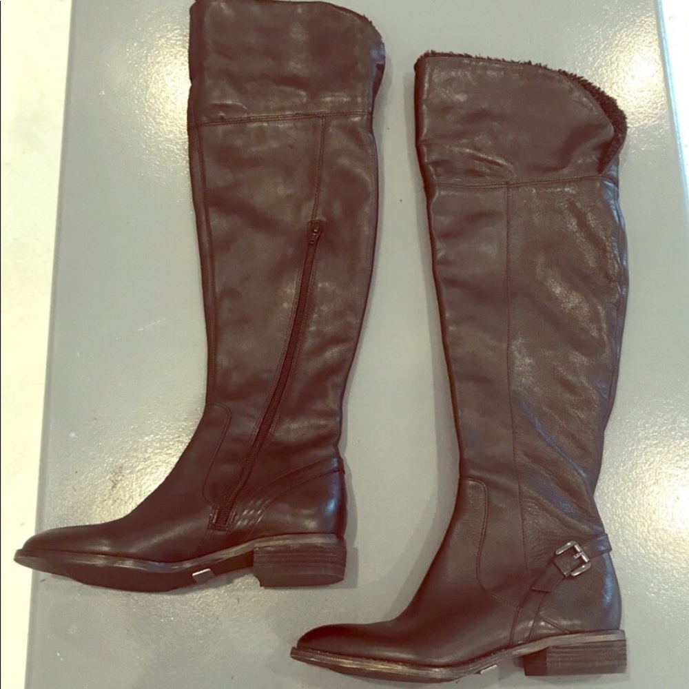 🌞Like NEW- Ann Taylor Loft over the knee boots
