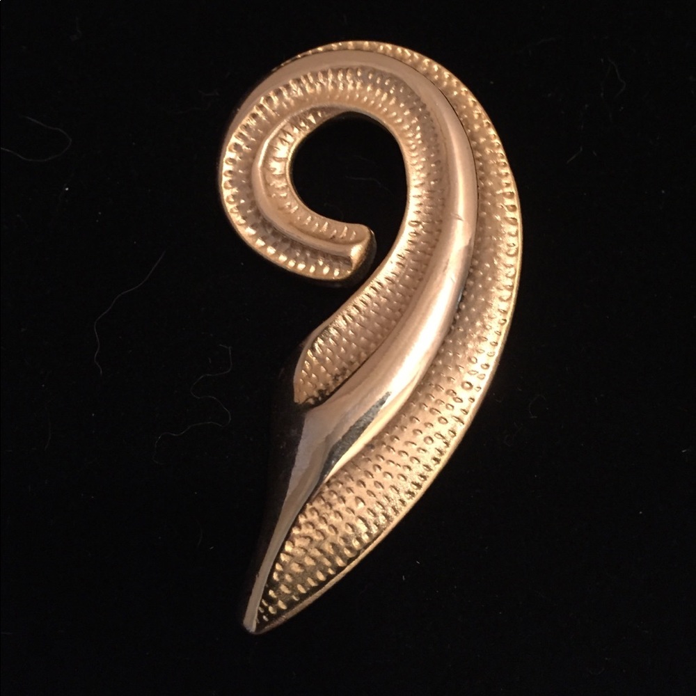 Vintage Gold Toned Statement Brooch