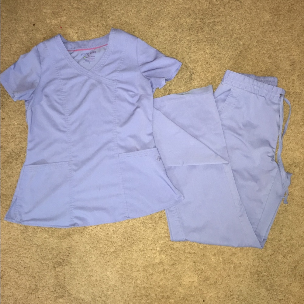 💕PURPLE LABEL SCRUB SET-HEALTHCARE WORKER💕