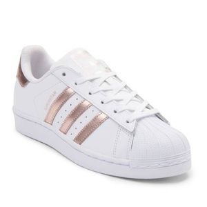 BRAND NEW ADIDAS ROSE GOLD SNEAKERS