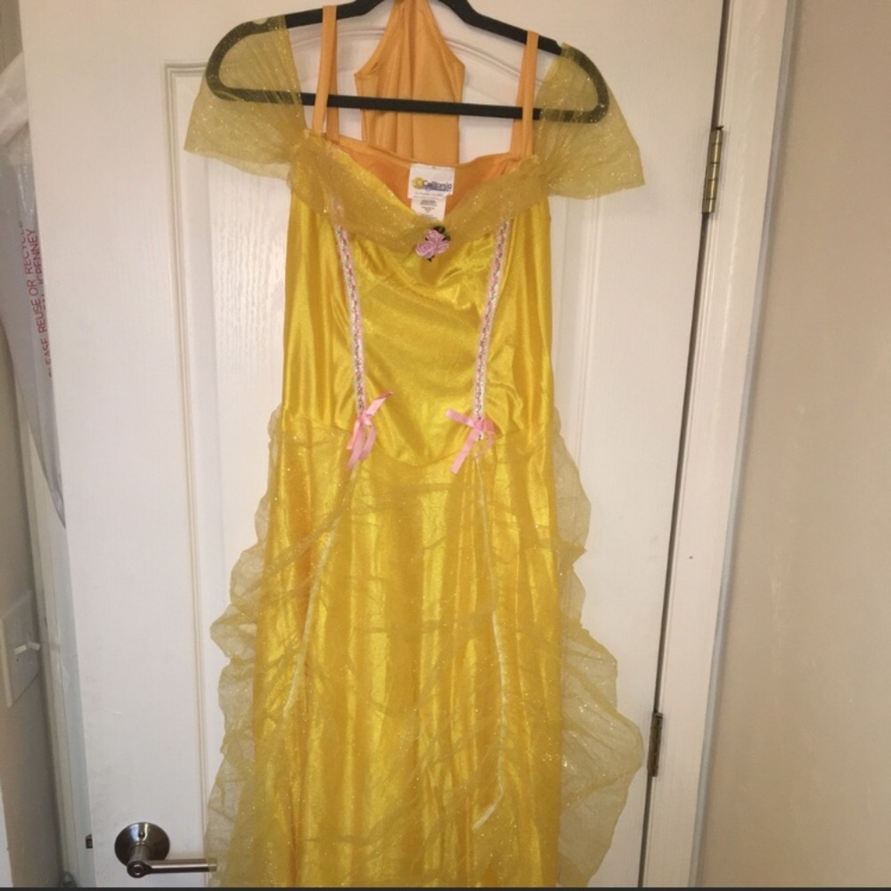BELLE ADULT DISNEY PRINCESS DRESS