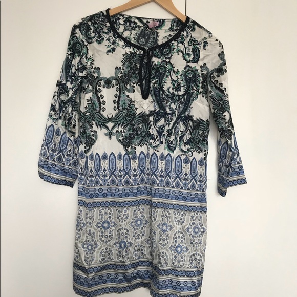 *48 hour sale* Calypso Silk Tunic - Picture 1 of 4