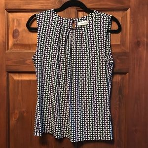 Worn once! Calvin Klein Geo Print Tank Top