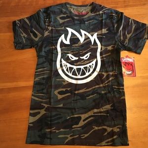 Camo Spitfire Bighead T-Shirt