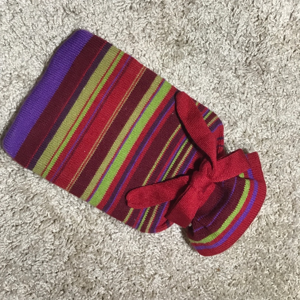 Warming Heating Bottle with Knitted Pouch