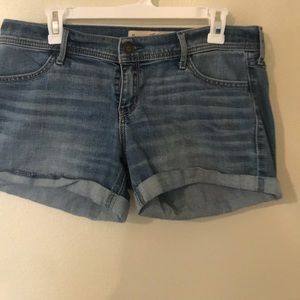 Hollister jean shorts