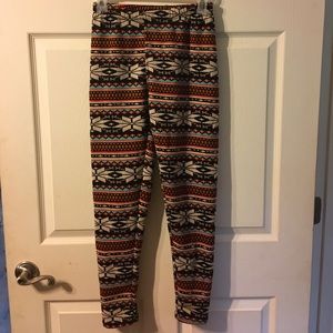 YPP lined printed leggings