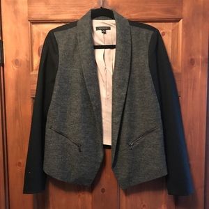 Ann Taylor Wool Open Front Blazer