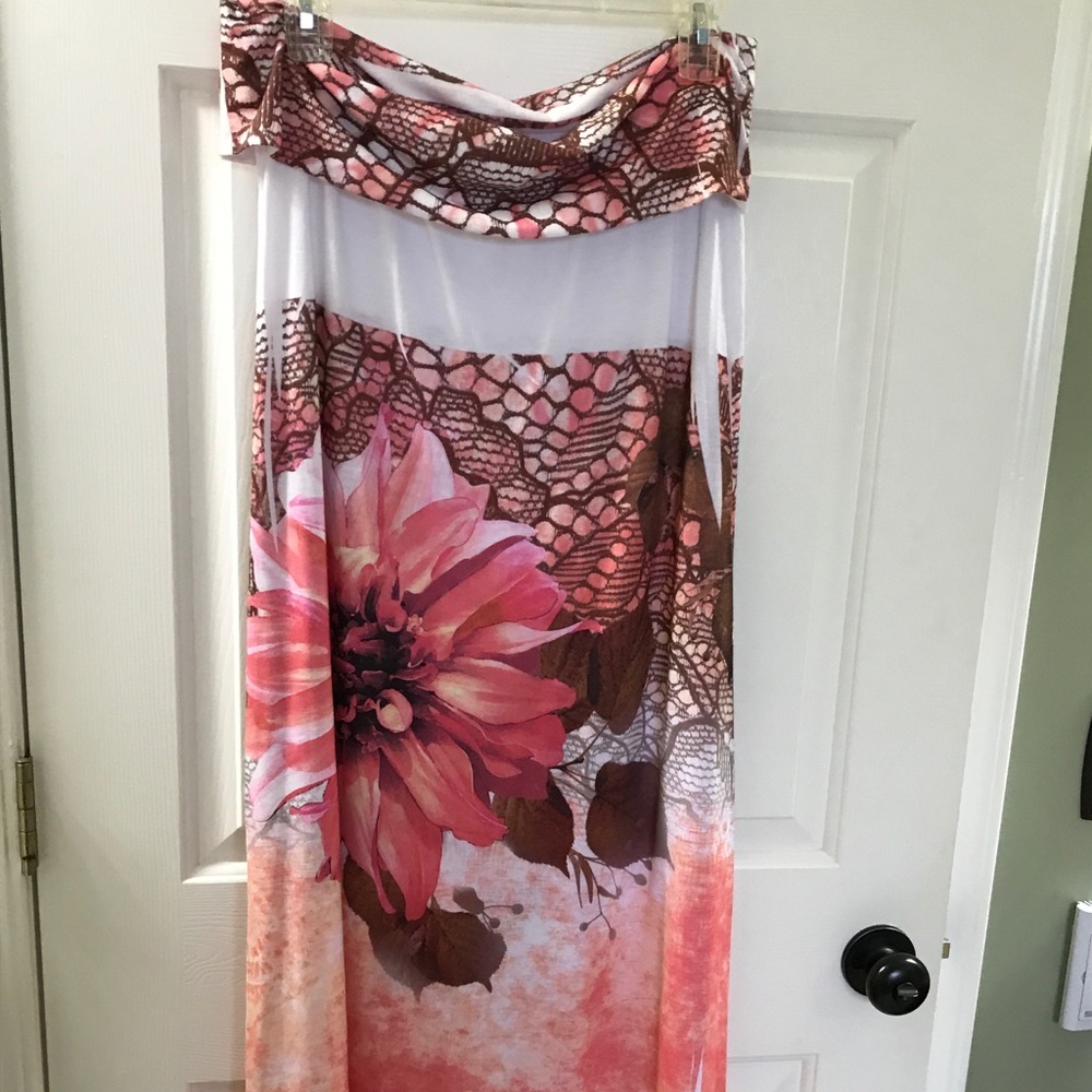 Beautiful flower skirt