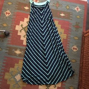 Maternity striped dress