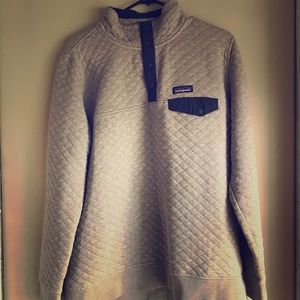 W’s Patagonia Organic Cotton Quilt Snap-T Pullover
