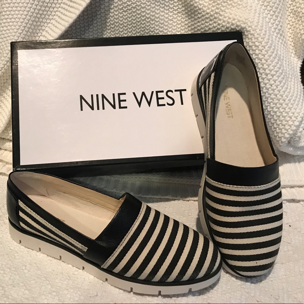 Nine West slip on espadrilles. Boat shoes. Sz7NWT