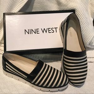 Nine West slip on espadrilles. Boat shoes. Sz7NWT