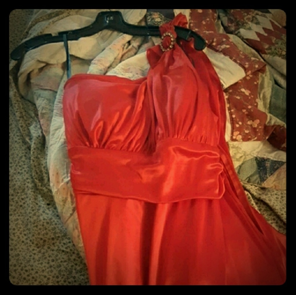 Formal dresses and scarves