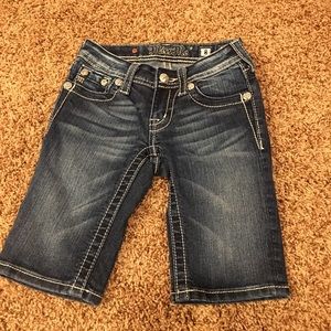 Miss Me Girls Jean Shorts - Size 8