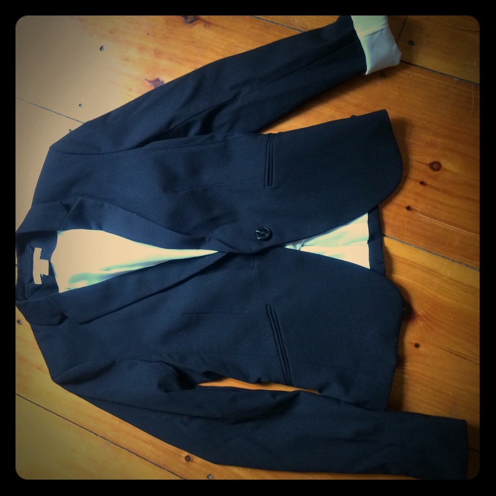 H & M Black Classic Blazer