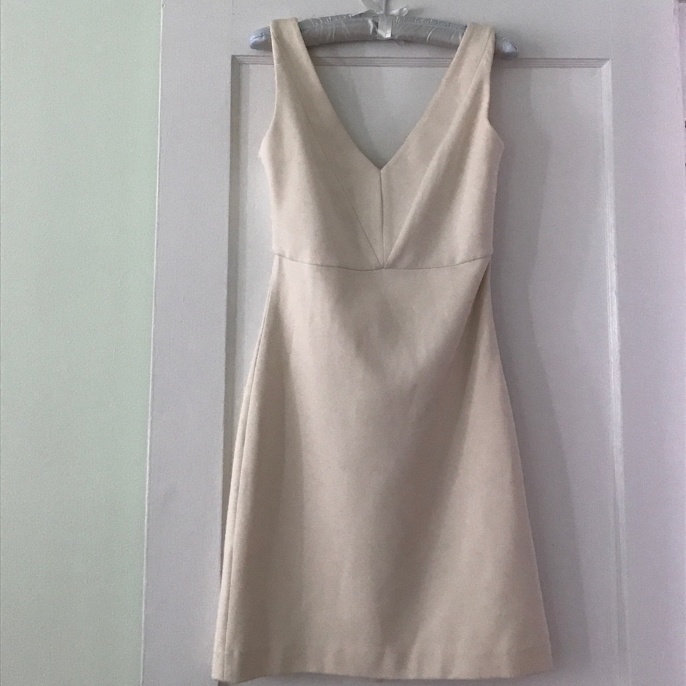 Winter white shift dress by Forever21