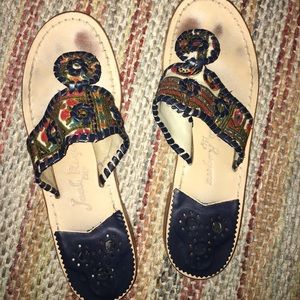 Patterned Jack Rogers